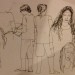 Fiona's wonderful drawing of Rowan & Jo thumbnail